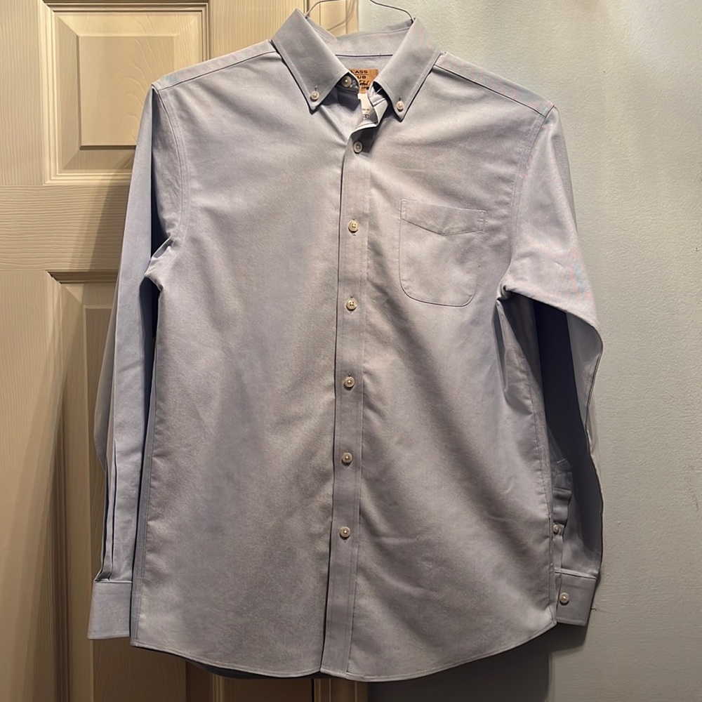Boy’s Class Club light blue oxford, Size 20